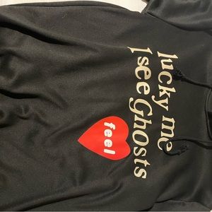 Amazon, lucky me I see ghosts hoodie